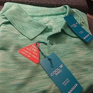 NWT Haggar Cool 18 Pro S/S shirt XL